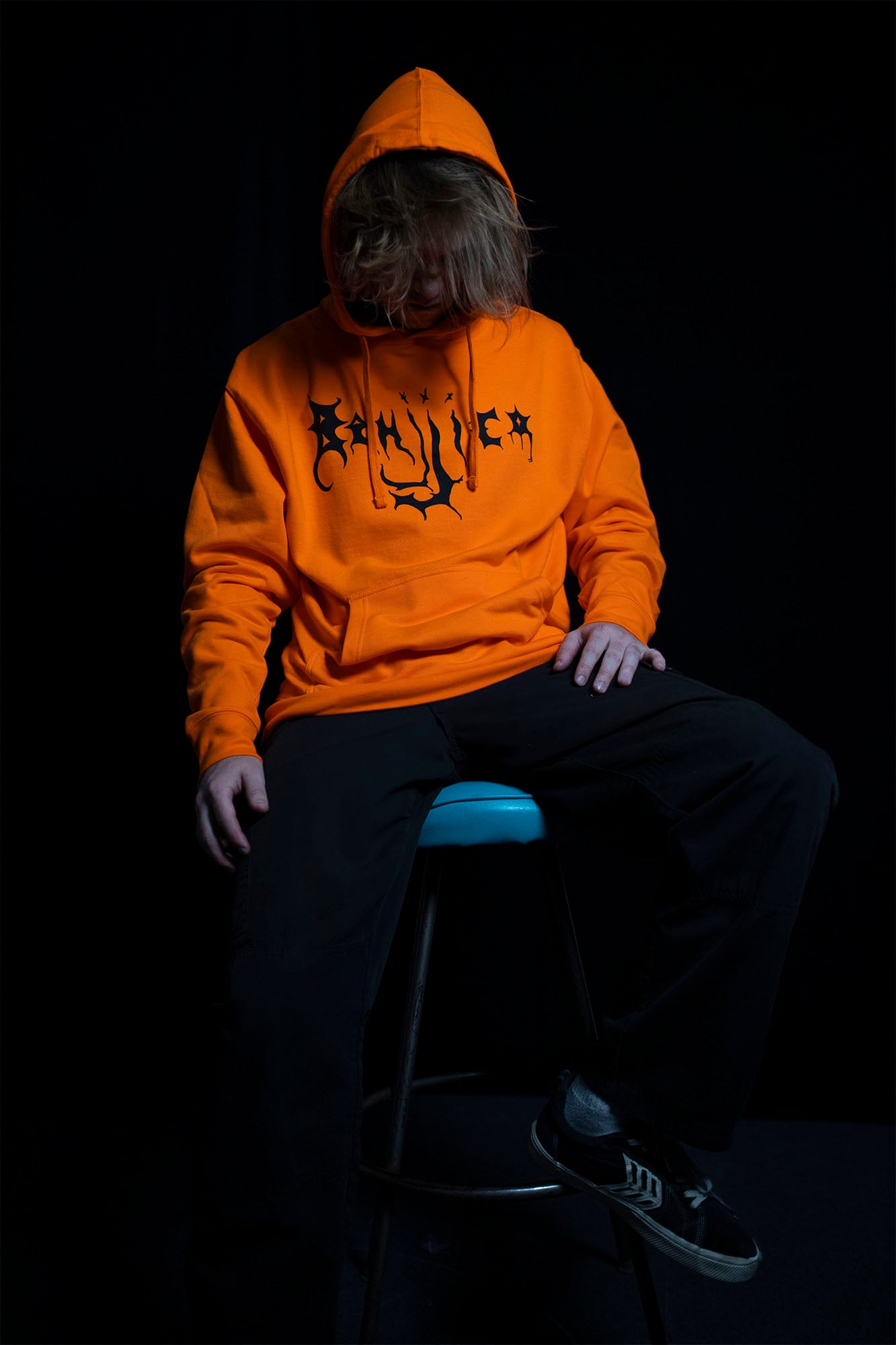 Benjji Logo Hoodie - Orange